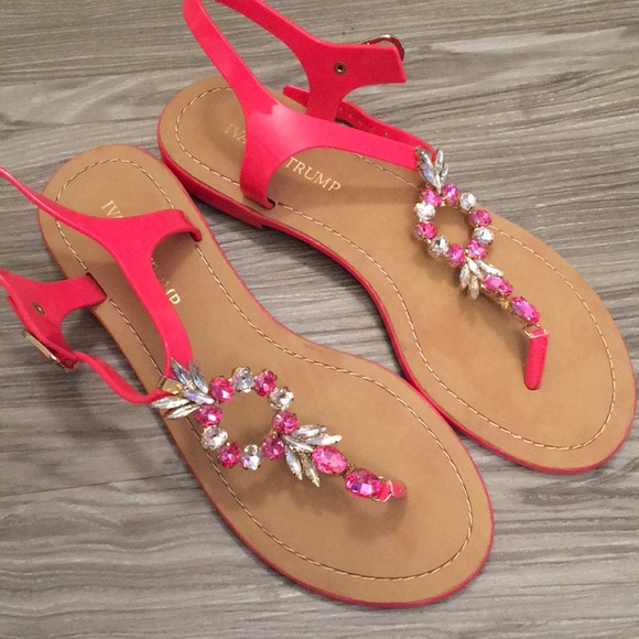 Ivanka Trump Itadoren bubblegum pink jelly size 8 - Picture 2 of 8